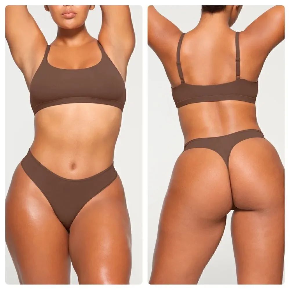 NWT SKIMS Thong in  Jasper